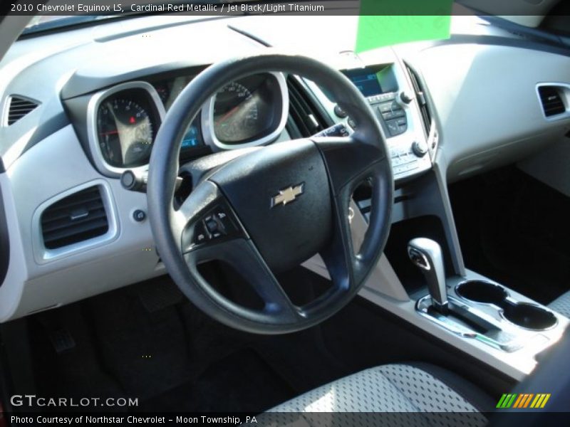 Cardinal Red Metallic / Jet Black/Light Titanium 2010 Chevrolet Equinox LS