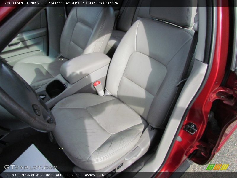 Toreador Red Metallic / Medium Graphite 2000 Ford Taurus SES