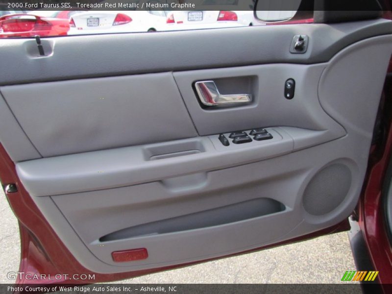 Toreador Red Metallic / Medium Graphite 2000 Ford Taurus SES