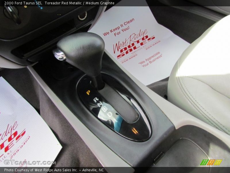 Toreador Red Metallic / Medium Graphite 2000 Ford Taurus SES