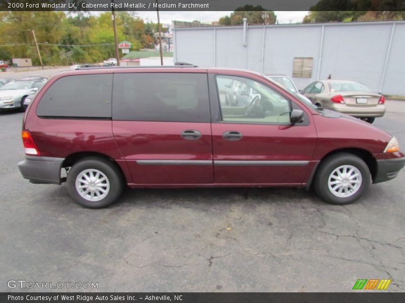 Cabernet Red Metallic / Medium Parchment 2000 Ford Windstar LX