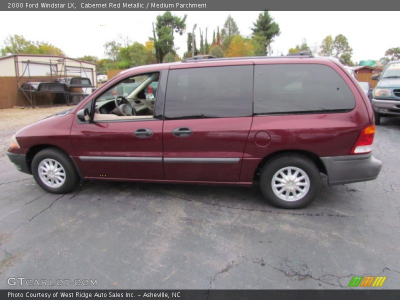 Cabernet Red Metallic / Medium Parchment 2000 Ford Windstar LX