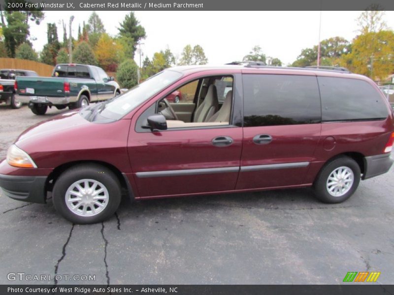 Cabernet Red Metallic / Medium Parchment 2000 Ford Windstar LX