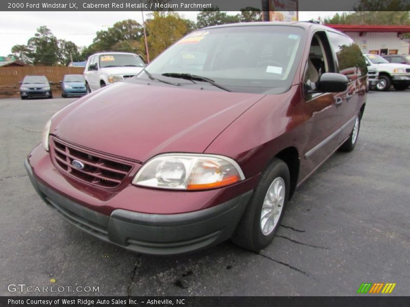 Cabernet Red Metallic / Medium Parchment 2000 Ford Windstar LX