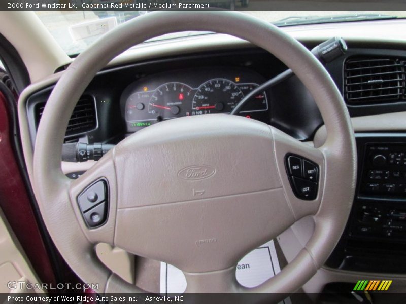 Cabernet Red Metallic / Medium Parchment 2000 Ford Windstar LX