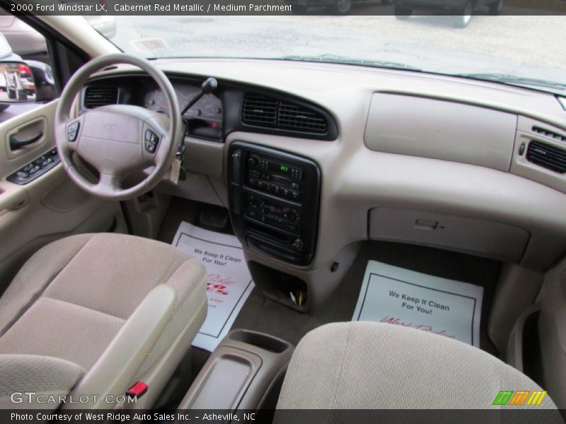Cabernet Red Metallic / Medium Parchment 2000 Ford Windstar LX