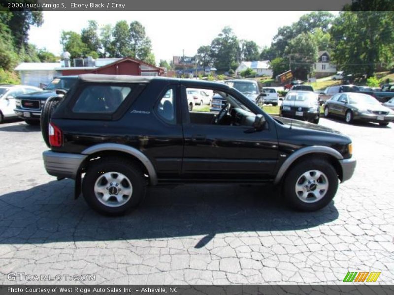 Ebony Black / Gray 2000 Isuzu Amigo S