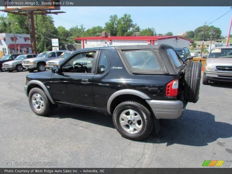 Ebony Black / Gray 2000 Isuzu Amigo S