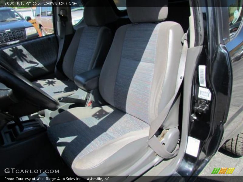 Ebony Black / Gray 2000 Isuzu Amigo S
