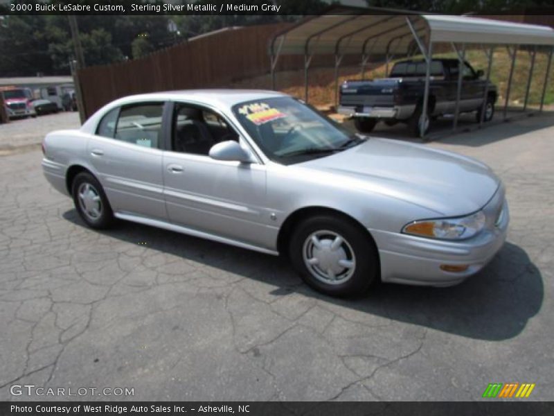 Sterling Silver Metallic / Medium Gray 2000 Buick LeSabre Custom