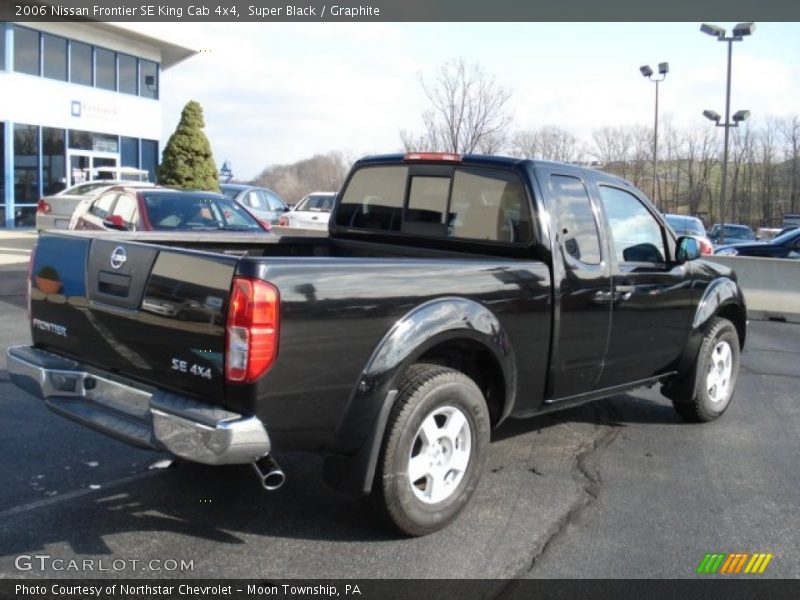 Super Black / Graphite 2006 Nissan Frontier SE King Cab 4x4