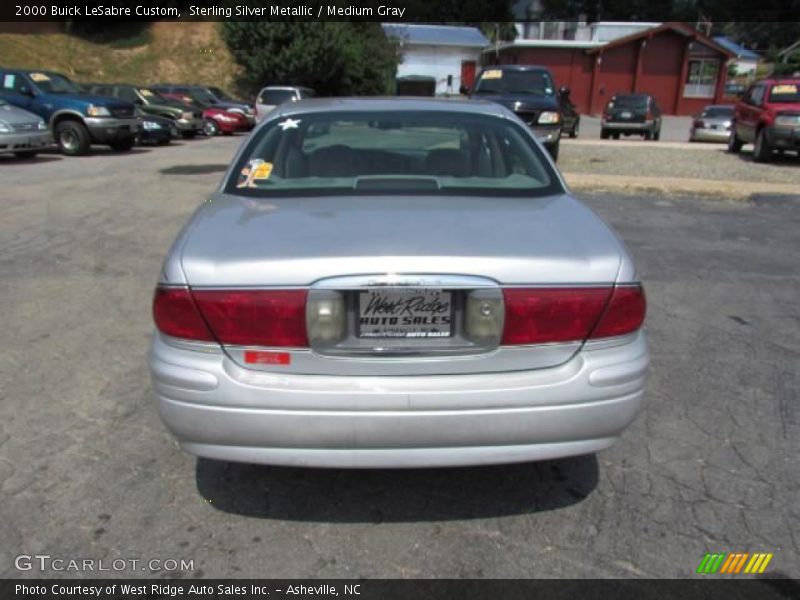 Sterling Silver Metallic / Medium Gray 2000 Buick LeSabre Custom