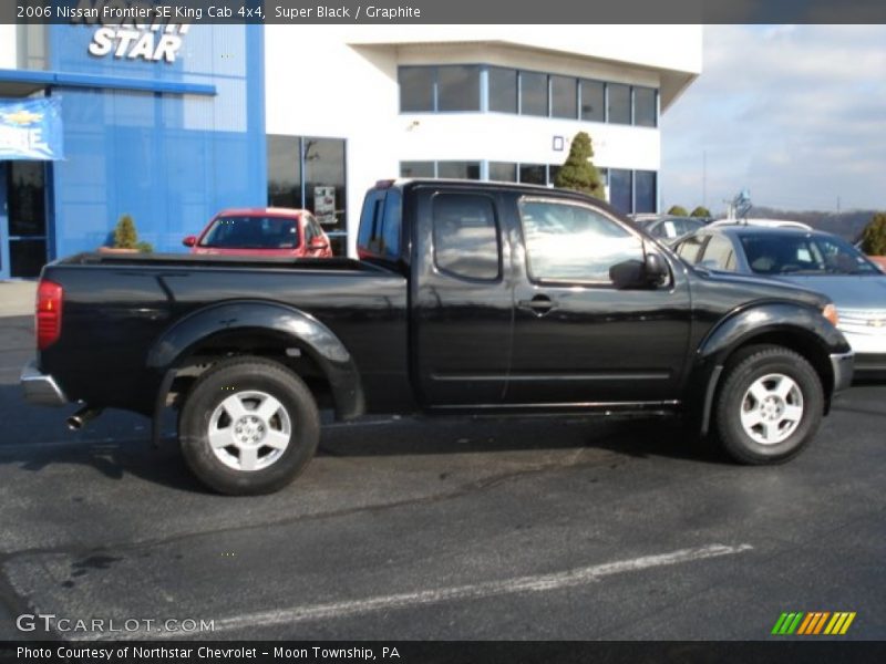 Super Black / Graphite 2006 Nissan Frontier SE King Cab 4x4