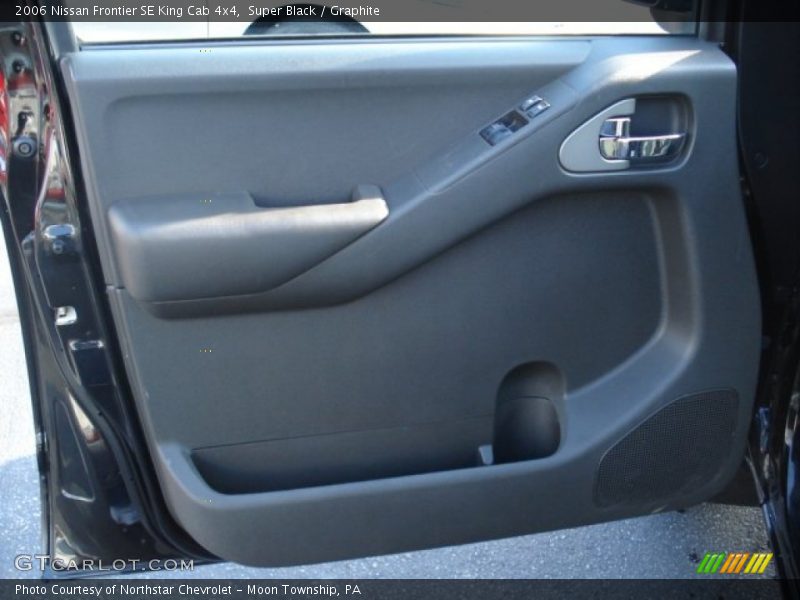 Super Black / Graphite 2006 Nissan Frontier SE King Cab 4x4