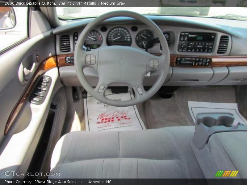 Sterling Silver Metallic / Medium Gray 2000 Buick LeSabre Custom