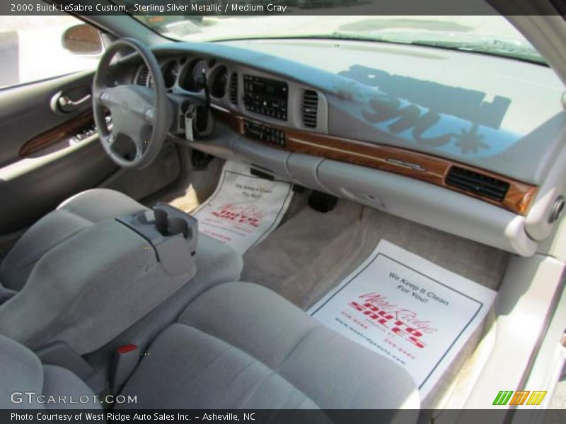 Sterling Silver Metallic / Medium Gray 2000 Buick LeSabre Custom