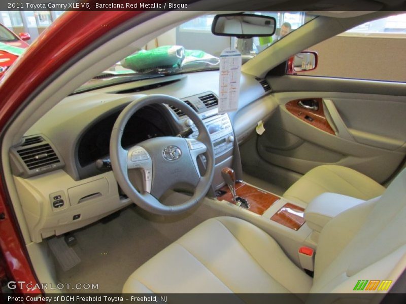 Barcelona Red Metallic / Bisque 2011 Toyota Camry XLE V6
