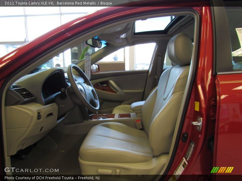 Barcelona Red Metallic / Bisque 2011 Toyota Camry XLE V6