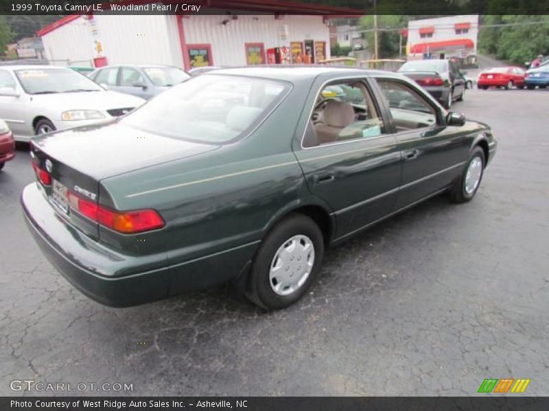 Woodland Pearl / Gray 1999 Toyota Camry LE