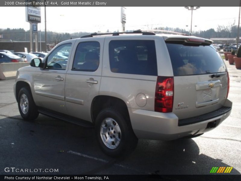Gold Mist Metallic / Ebony 2008 Chevrolet Tahoe LT 4x4