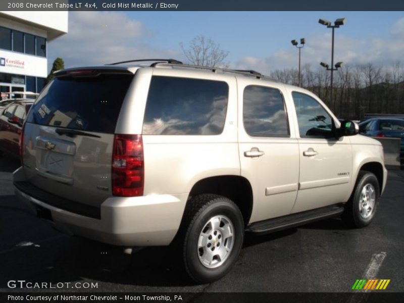 Gold Mist Metallic / Ebony 2008 Chevrolet Tahoe LT 4x4