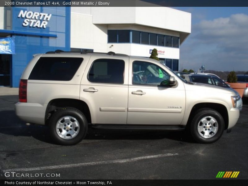Gold Mist Metallic / Ebony 2008 Chevrolet Tahoe LT 4x4