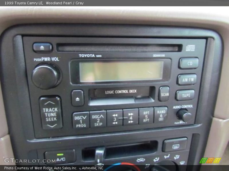 Woodland Pearl / Gray 1999 Toyota Camry LE