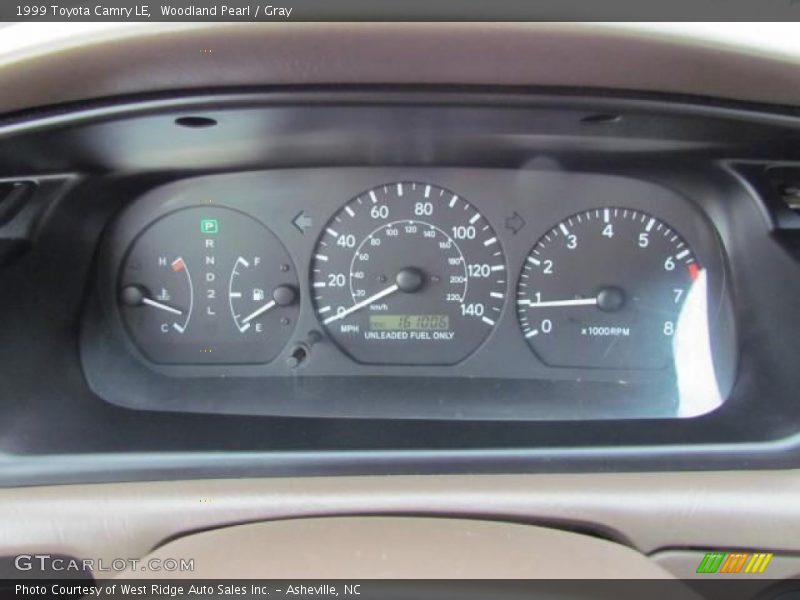Woodland Pearl / Gray 1999 Toyota Camry LE