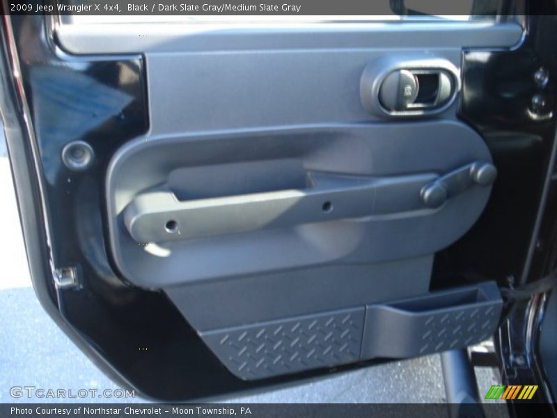 Black / Dark Slate Gray/Medium Slate Gray 2009 Jeep Wrangler X 4x4