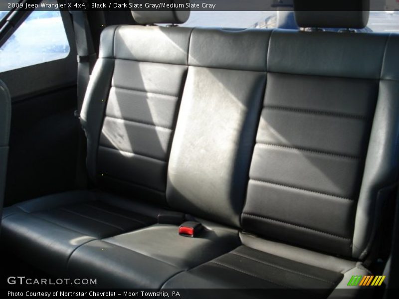 Black / Dark Slate Gray/Medium Slate Gray 2009 Jeep Wrangler X 4x4