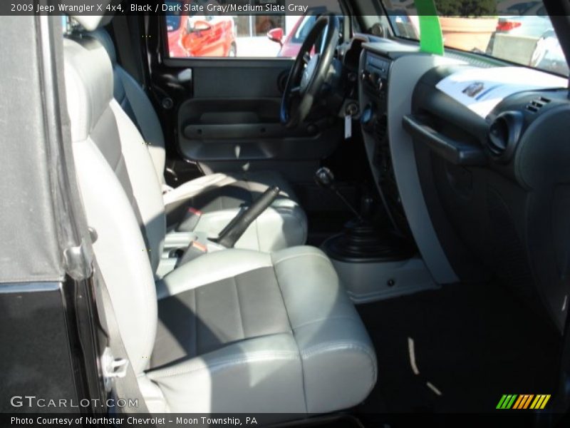 Black / Dark Slate Gray/Medium Slate Gray 2009 Jeep Wrangler X 4x4