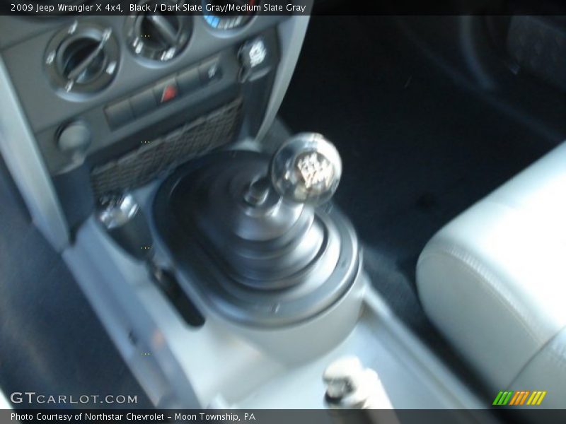 Black / Dark Slate Gray/Medium Slate Gray 2009 Jeep Wrangler X 4x4