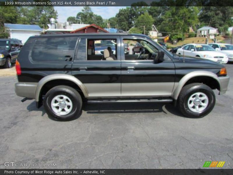 Solano Black Pearl / Tan 1999 Mitsubishi Montero Sport XLS 4x4
