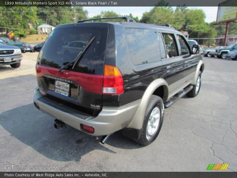 Solano Black Pearl / Tan 1999 Mitsubishi Montero Sport XLS 4x4