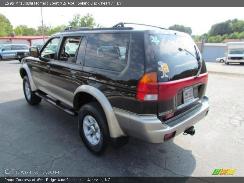 Solano Black Pearl / Tan 1999 Mitsubishi Montero Sport XLS 4x4