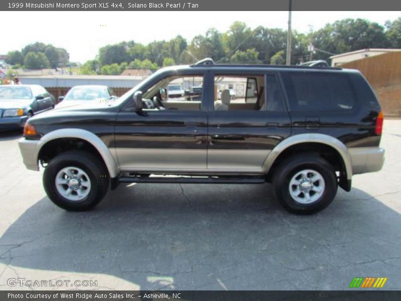 Solano Black Pearl / Tan 1999 Mitsubishi Montero Sport XLS 4x4