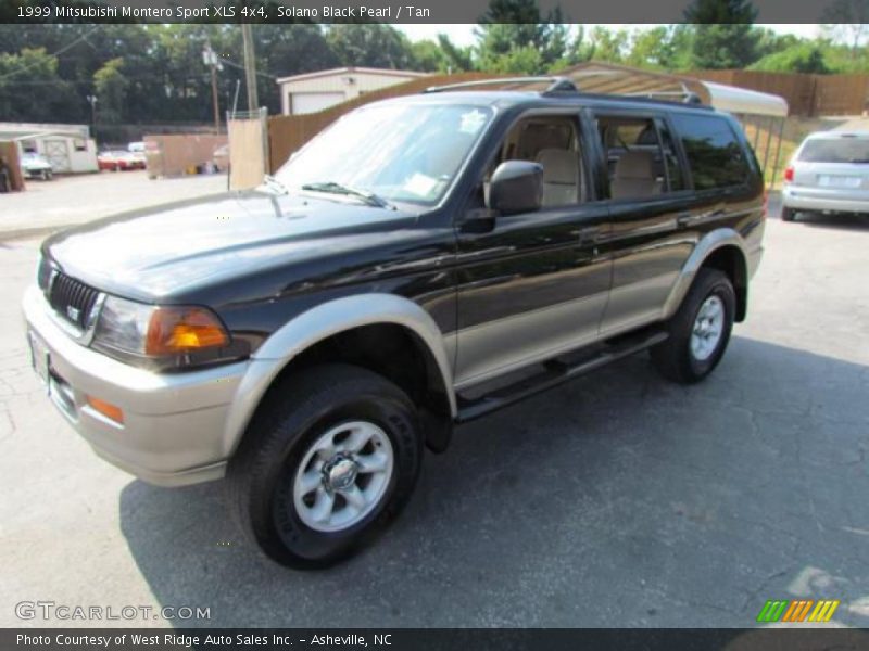Solano Black Pearl / Tan 1999 Mitsubishi Montero Sport XLS 4x4