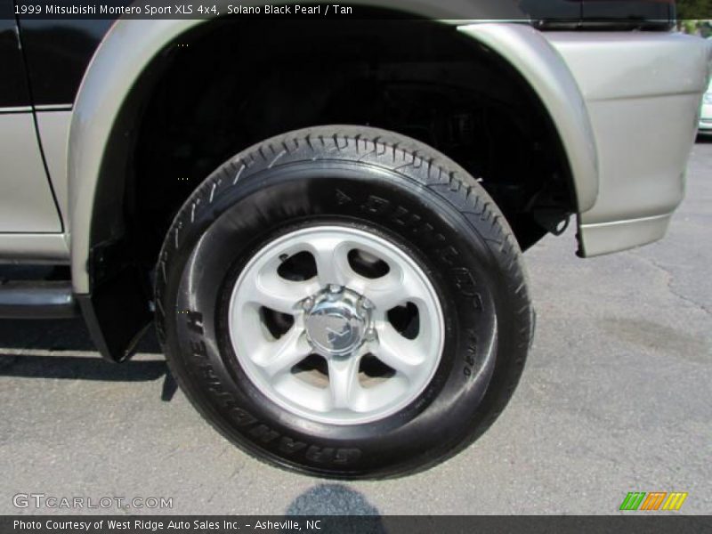 Solano Black Pearl / Tan 1999 Mitsubishi Montero Sport XLS 4x4