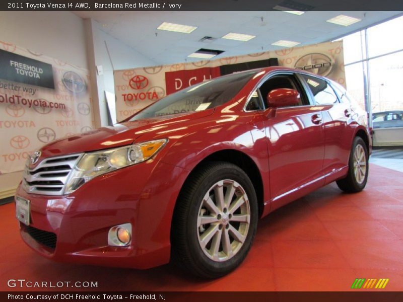Barcelona Red Metallic / Ivory 2011 Toyota Venza I4 AWD