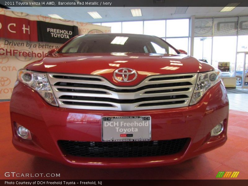 Barcelona Red Metallic / Ivory 2011 Toyota Venza I4 AWD