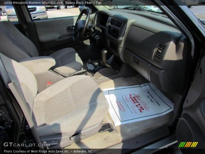 Solano Black Pearl / Tan 1999 Mitsubishi Montero Sport XLS 4x4