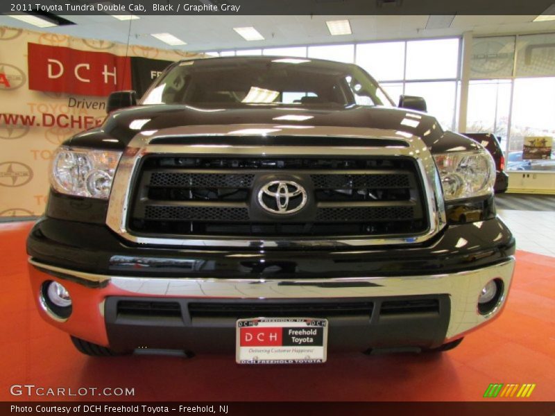 Black / Graphite Gray 2011 Toyota Tundra Double Cab