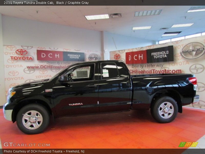 Black / Graphite Gray 2011 Toyota Tundra Double Cab