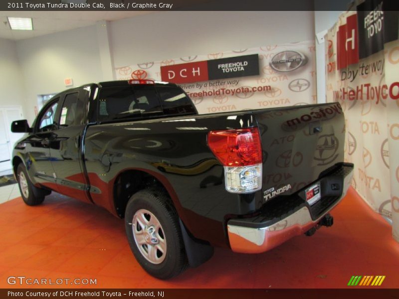 Black / Graphite Gray 2011 Toyota Tundra Double Cab