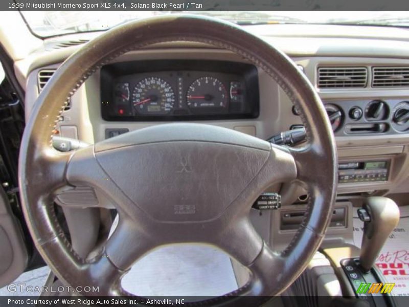 Solano Black Pearl / Tan 1999 Mitsubishi Montero Sport XLS 4x4