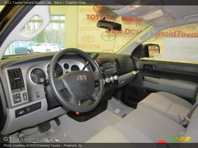 Black / Graphite Gray 2011 Toyota Tundra Double Cab