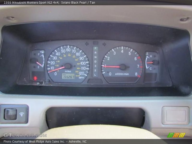 Solano Black Pearl / Tan 1999 Mitsubishi Montero Sport XLS 4x4
