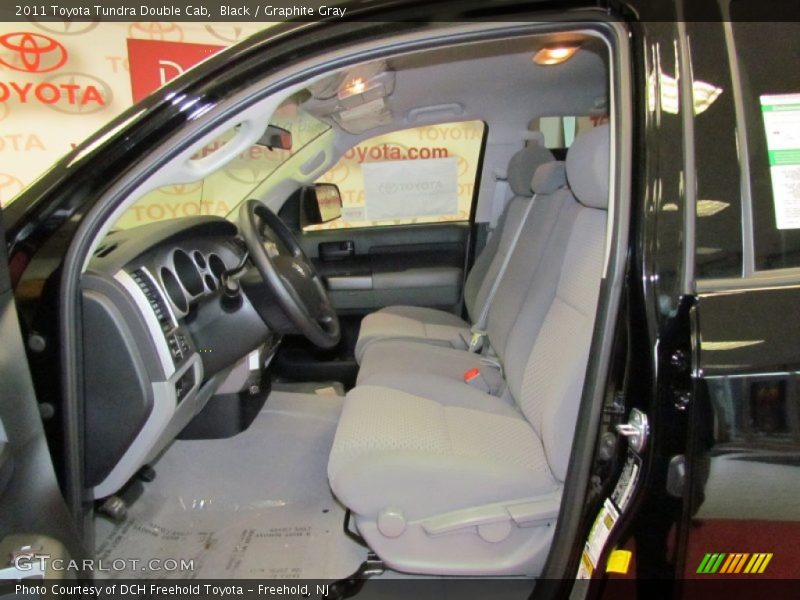 Black / Graphite Gray 2011 Toyota Tundra Double Cab