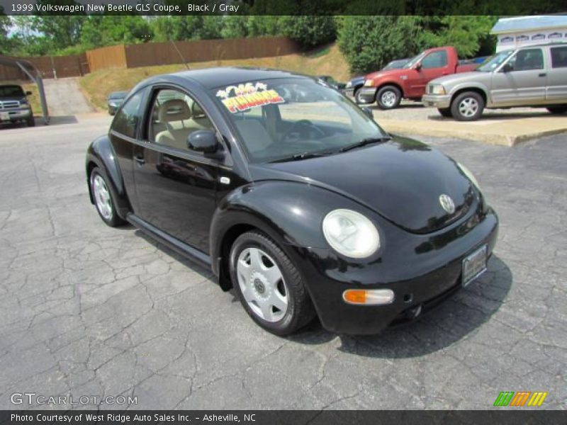 Black / Gray 1999 Volkswagen New Beetle GLS Coupe