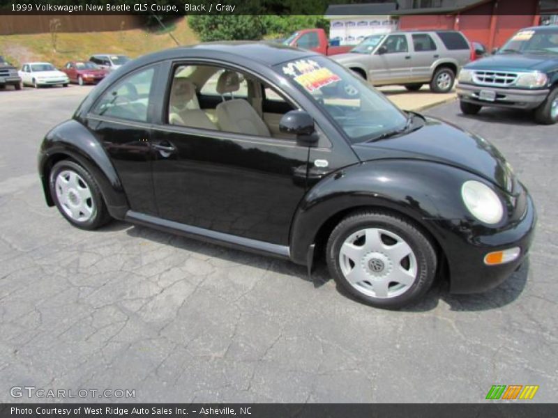 Black / Gray 1999 Volkswagen New Beetle GLS Coupe